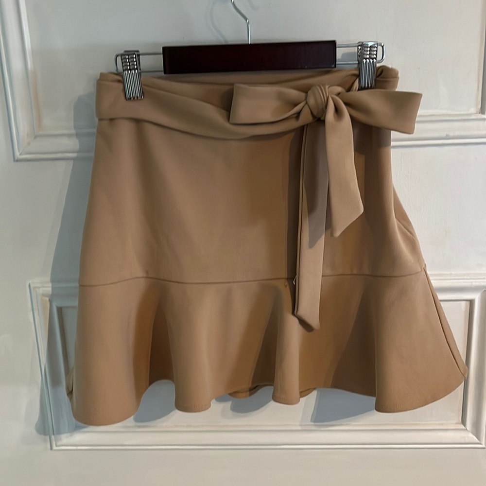 Tan skirt